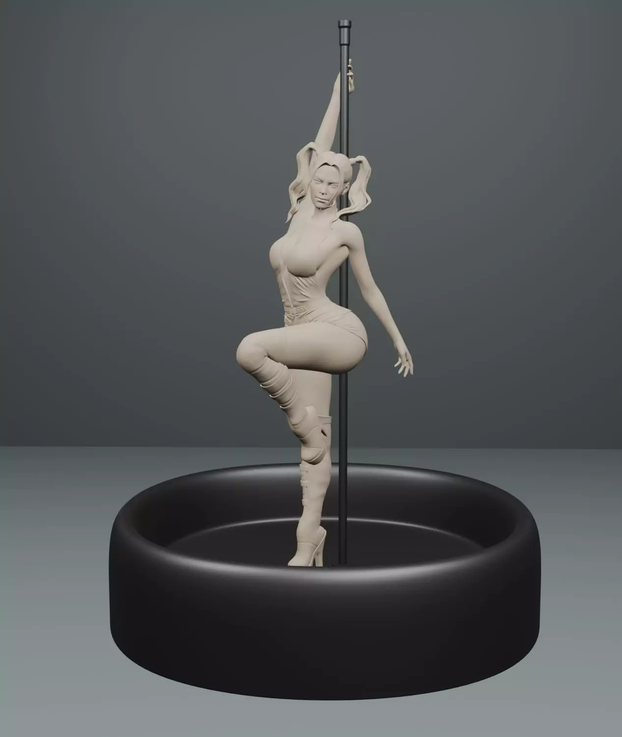 Ashtray 3D print model_0
