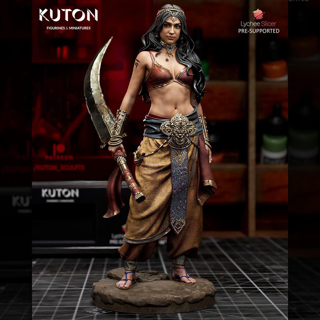 Zahiri 3D print model_2