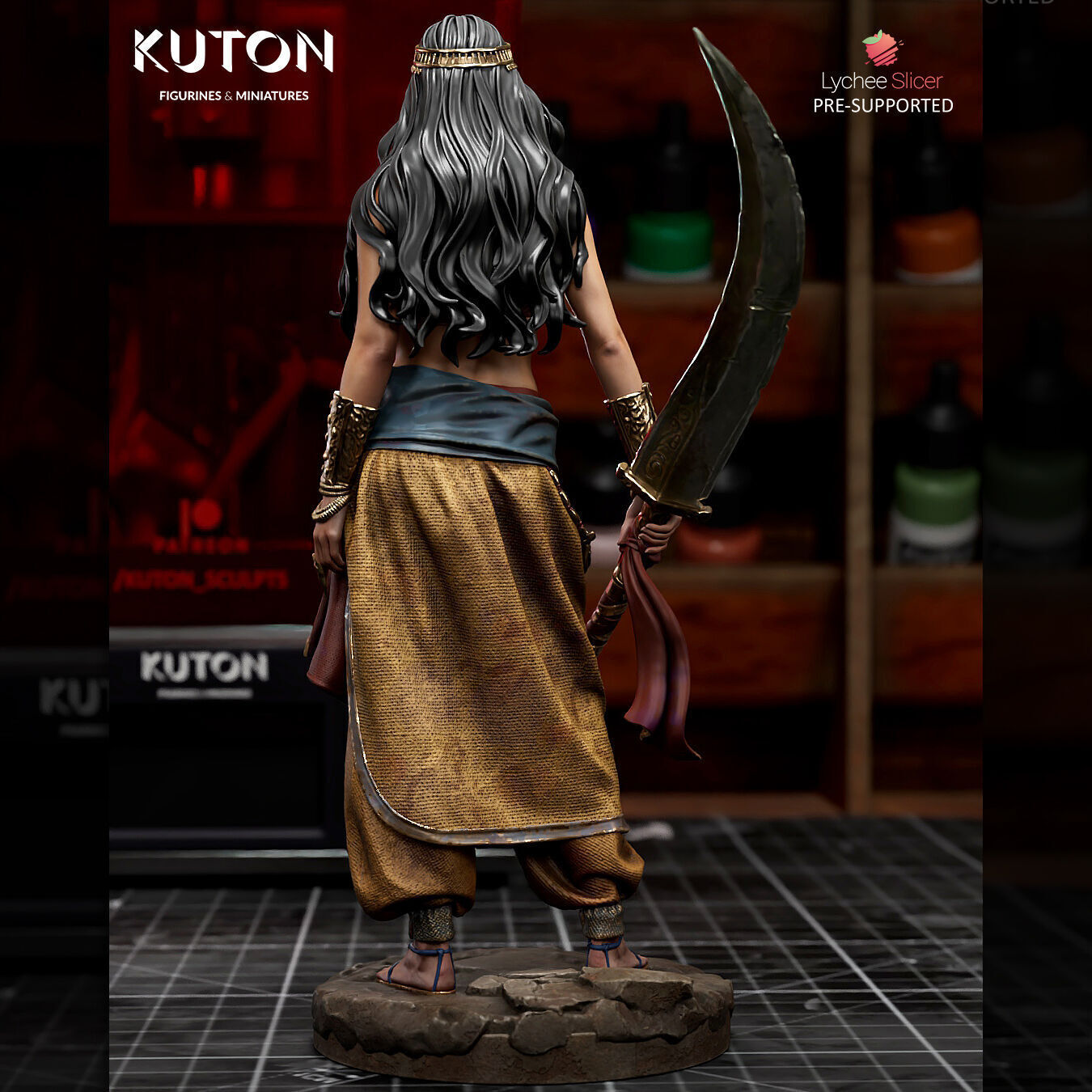 Zahiri 3D print model_5