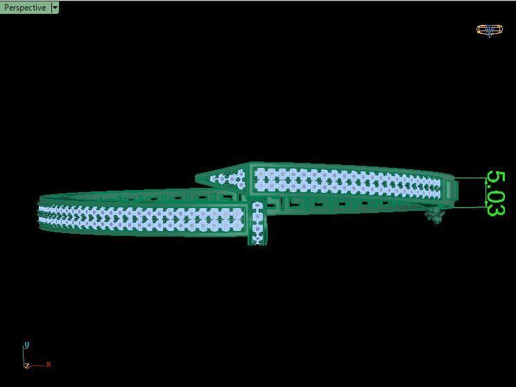 Bracelet 0016 3D print model_9