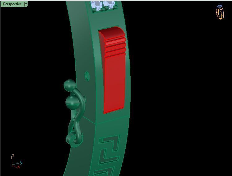 Bracelet 0016 3D print model_14