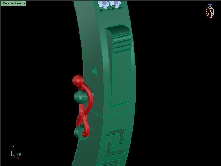 Bracelet 0016 3D print model_15