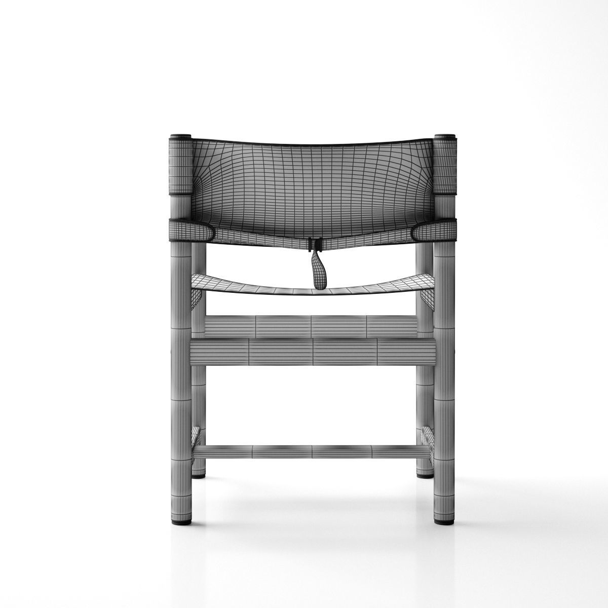 Leather Chair 3D model_14