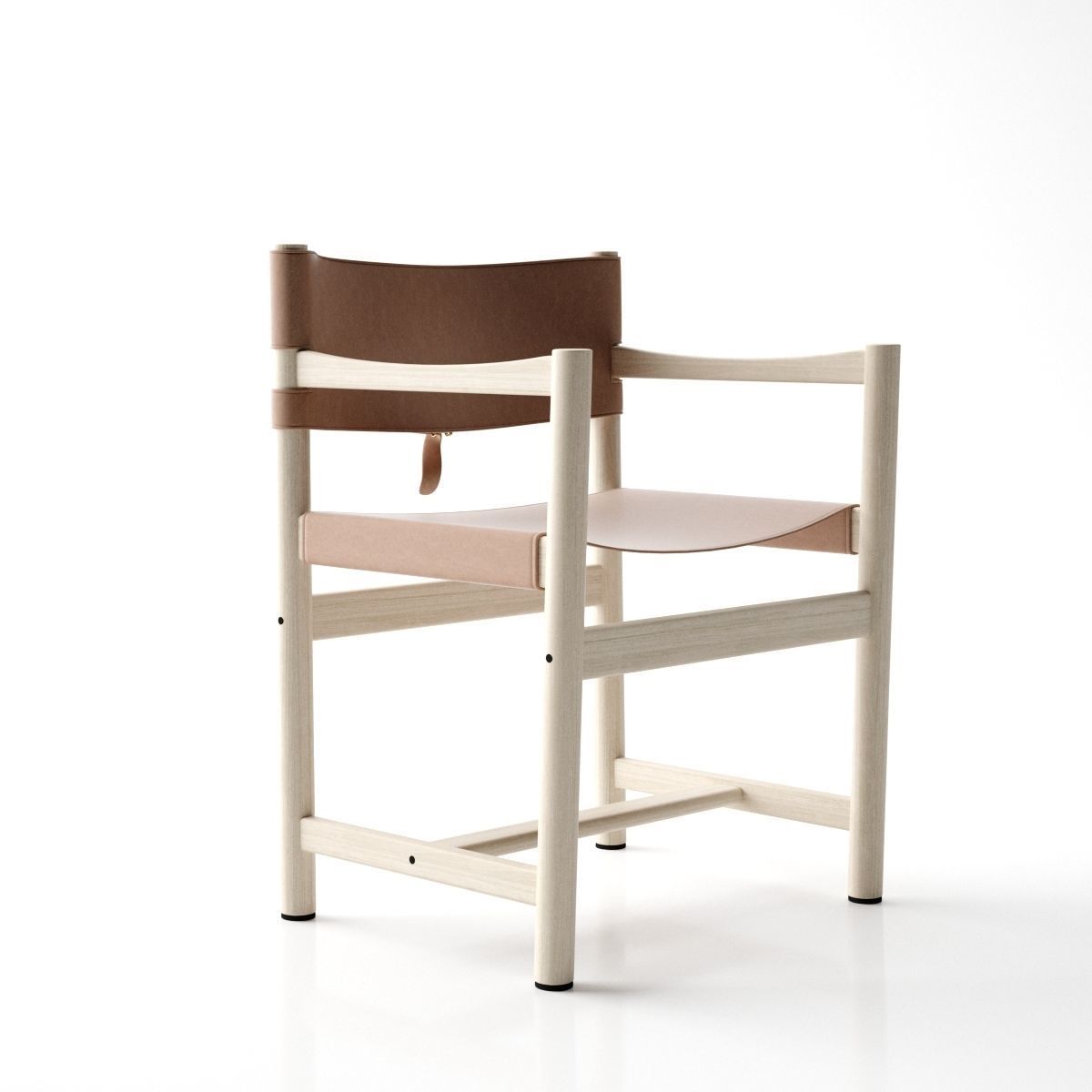 Leather Chair 3D model_7