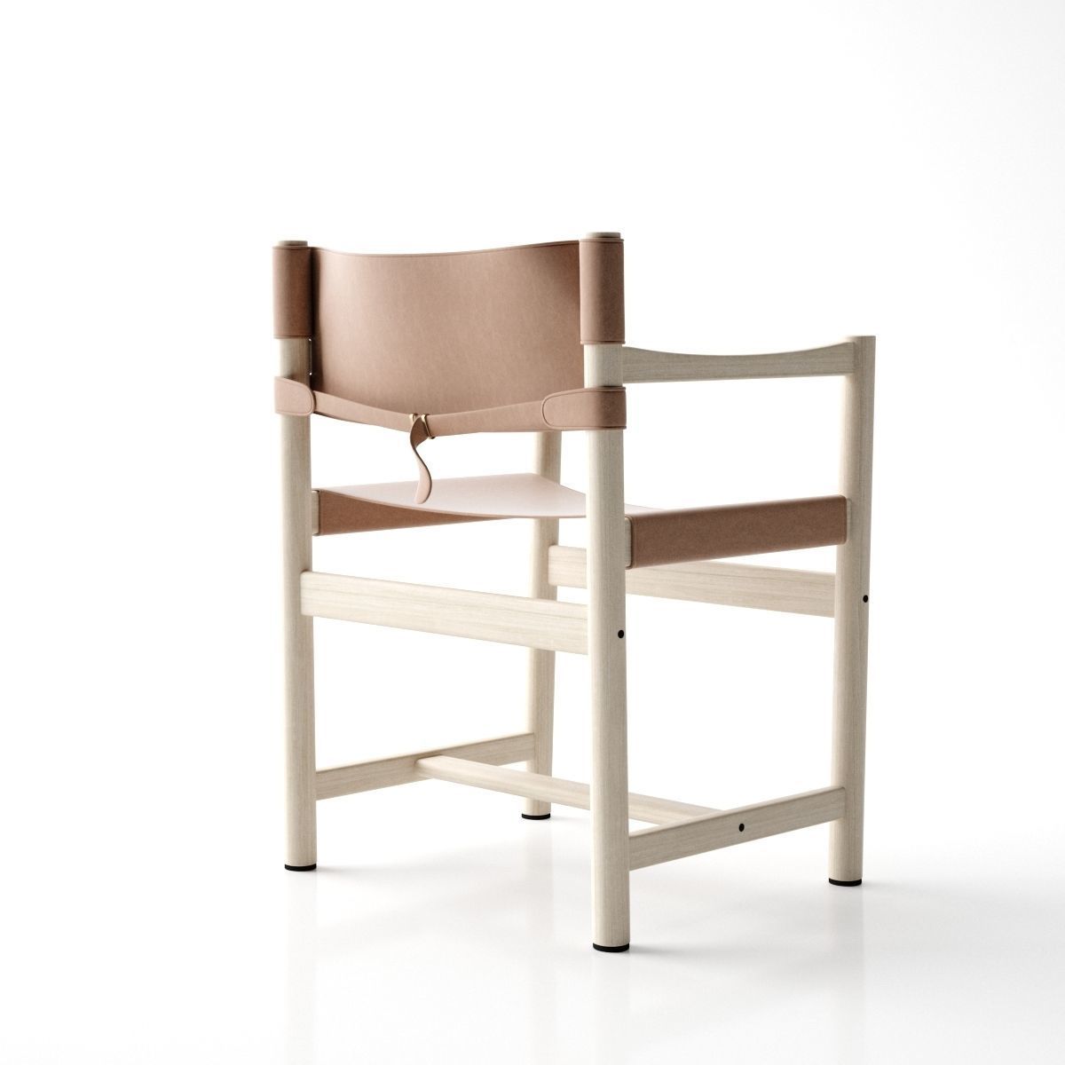 Leather Chair 3D model_11