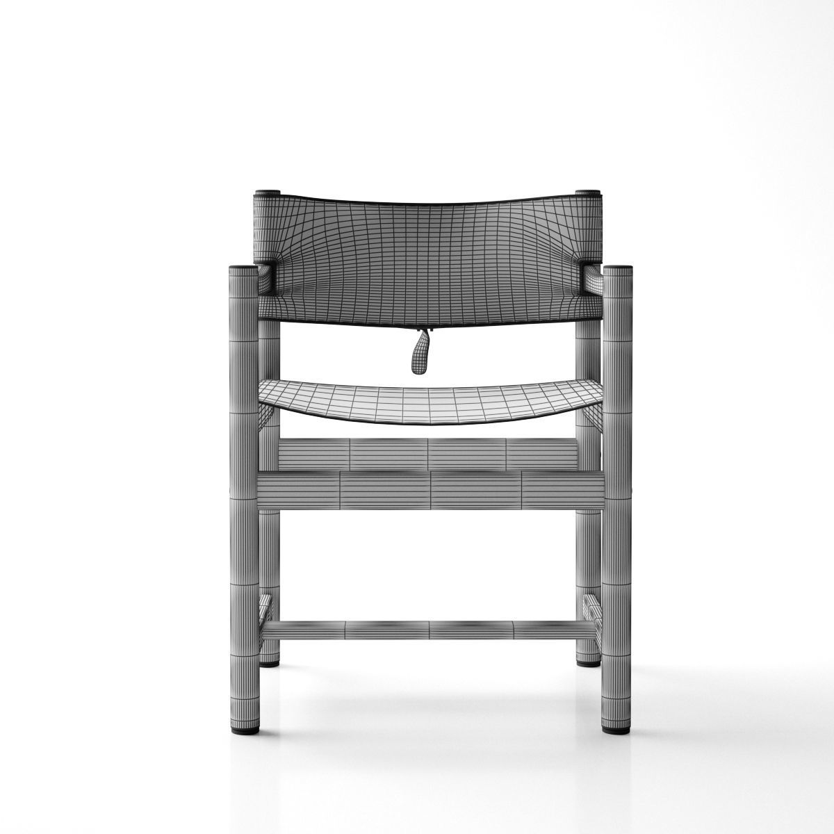 Leather Chair 3D model_6