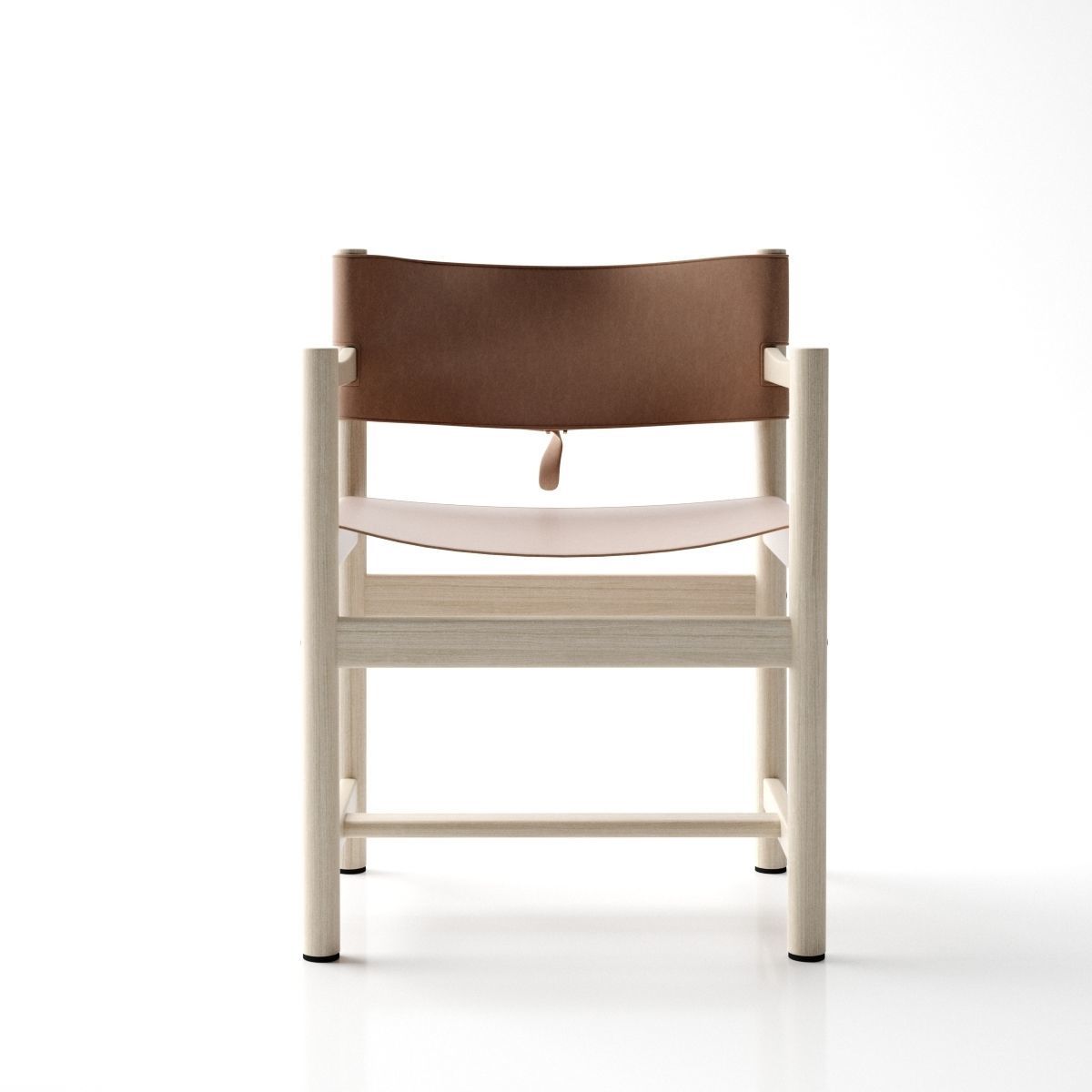 Leather Chair 3D model_5