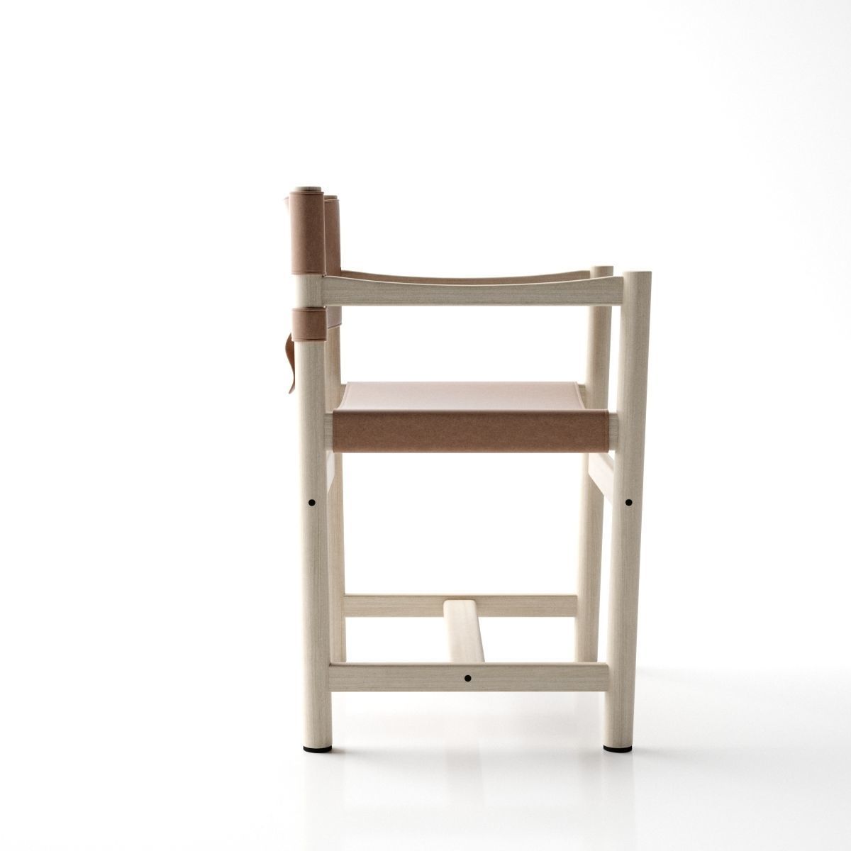 Leather Chair 3D model_9