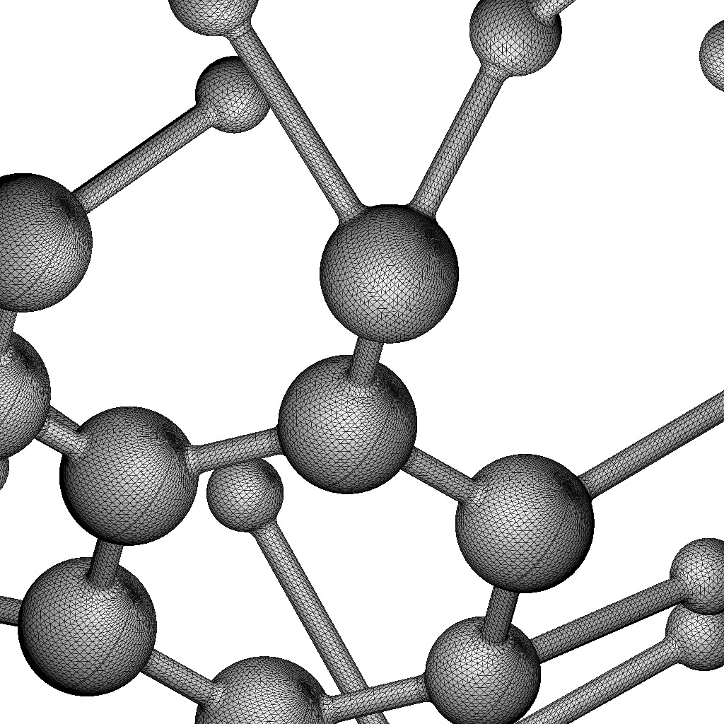 Amlodipine Molecular Structure 3D print model_6