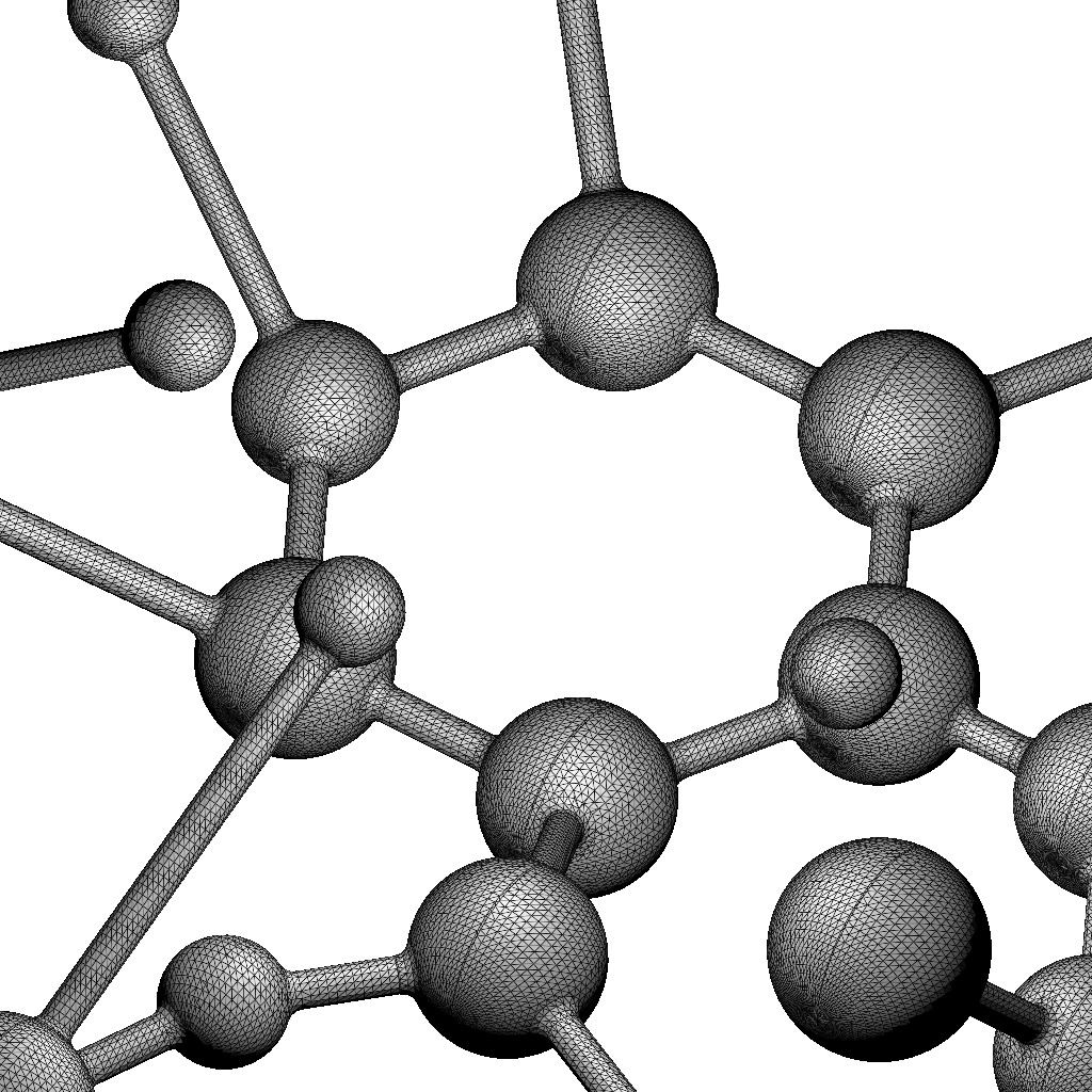 Amlodipine Molecular Structure 3D print model_9