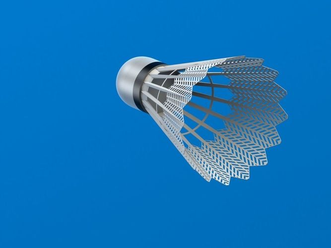 Shuttlecock badminton 3D model