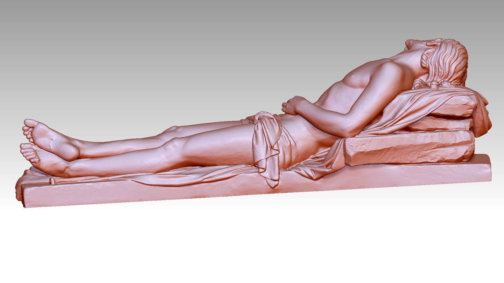 Jesus love 3D print model_4