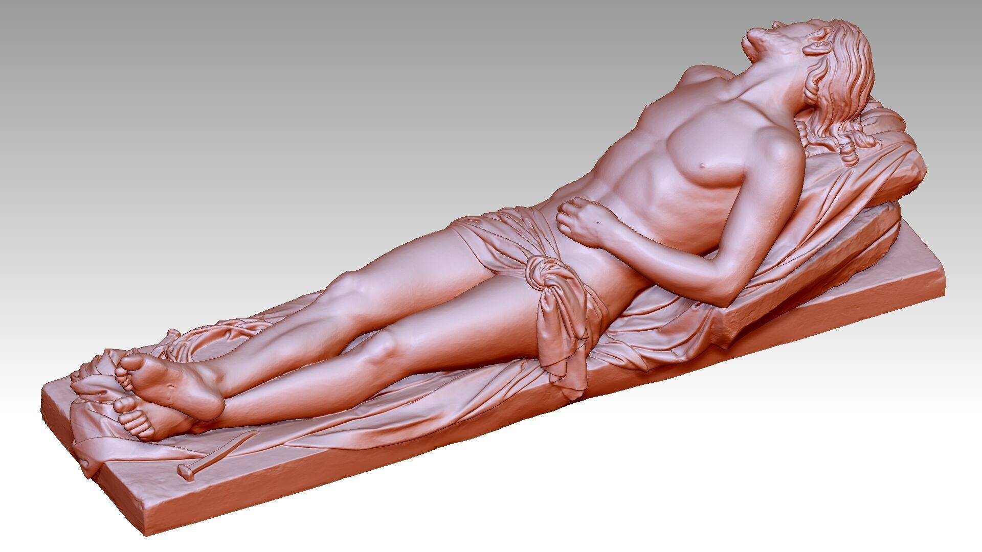 Jesus love 3D print model_3
