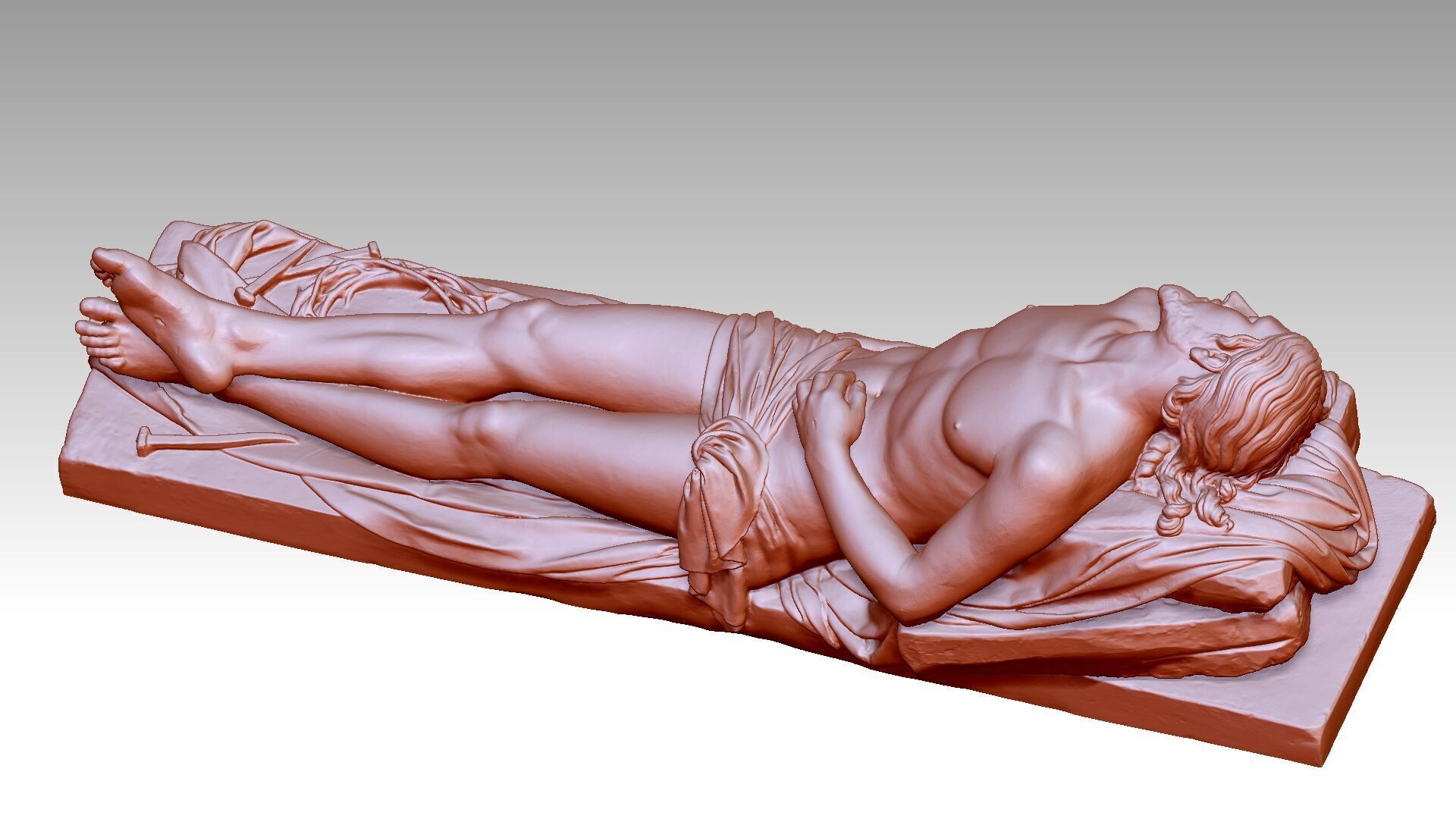 Jesus love 3D print model_5