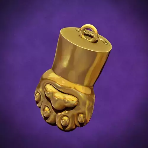 PAW Pendant 3D print model