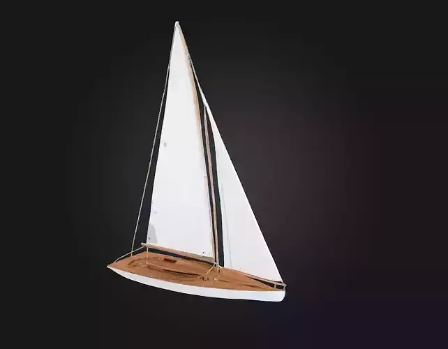 ailboat Serenity  Drift into Calm Horizons