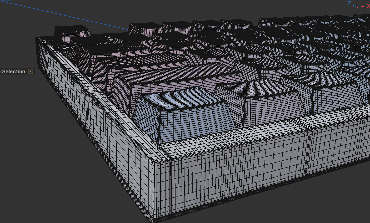 Keyboard 3D model_10