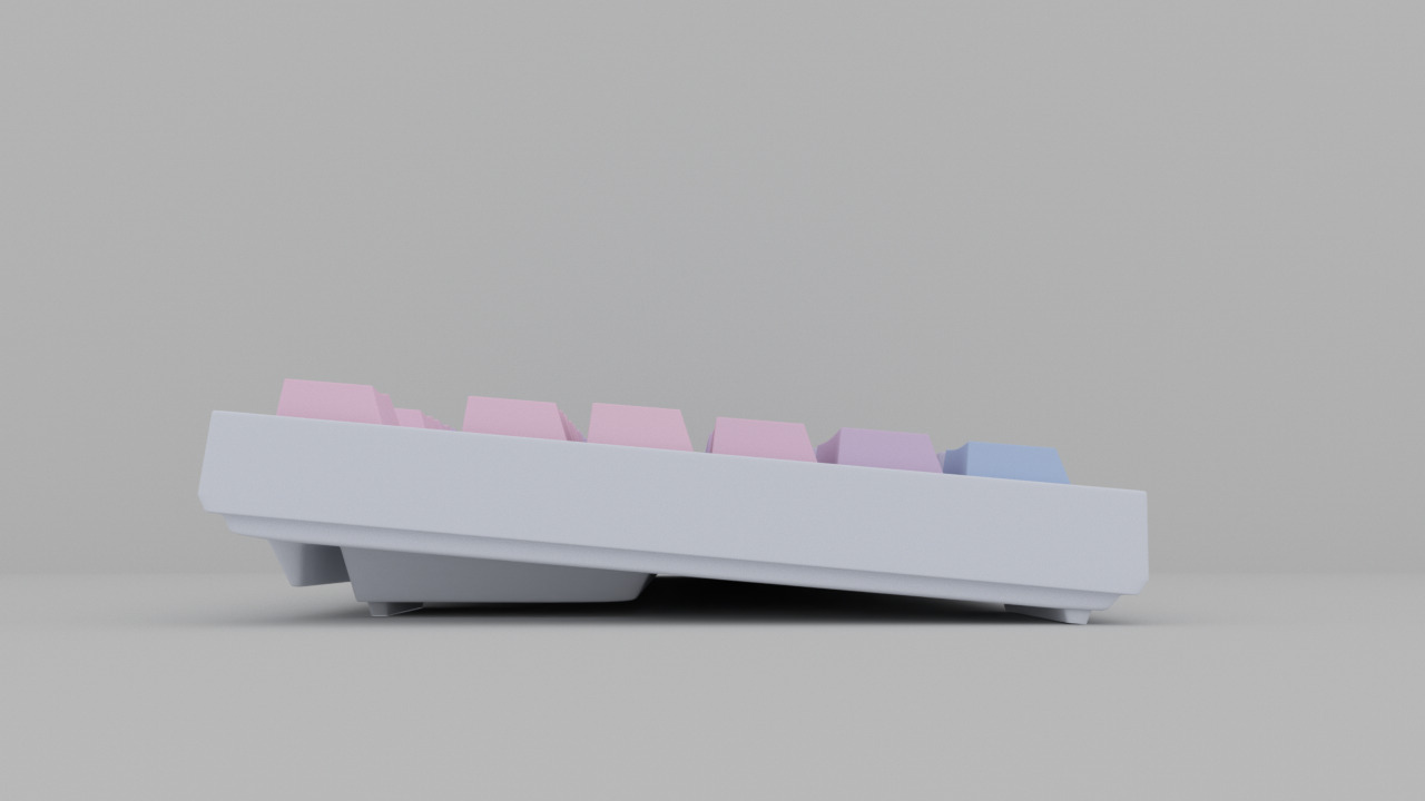 Keyboard 3D model_4
