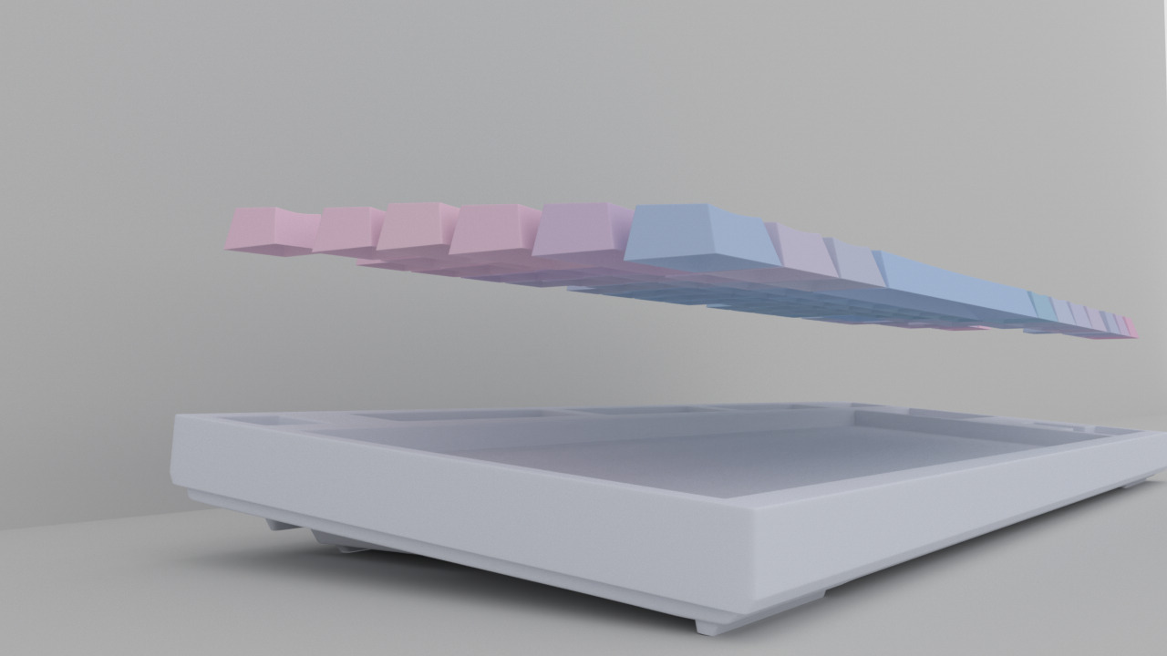 Keyboard 3D model_3