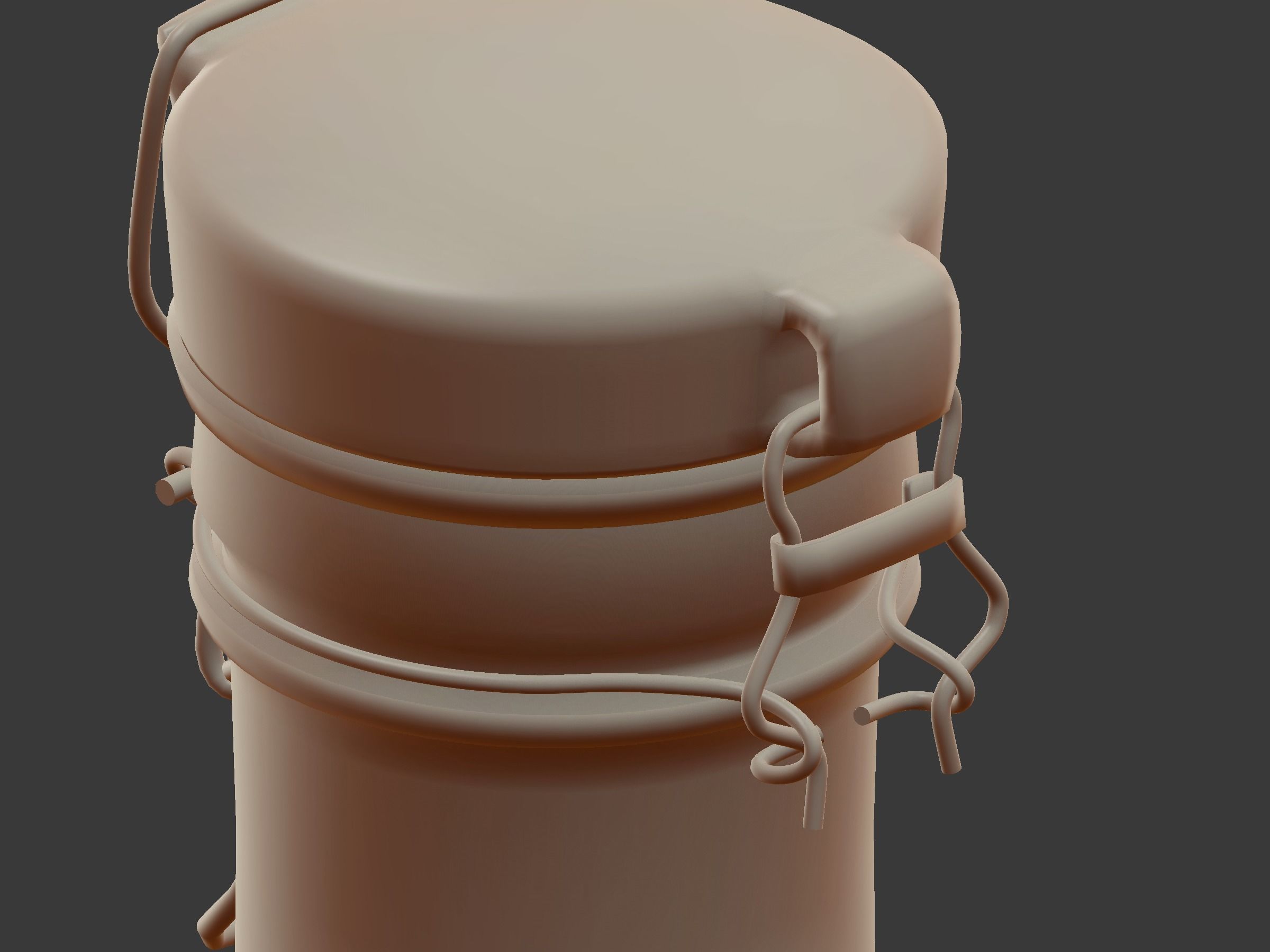 Victory Beer Growler 3D model_4