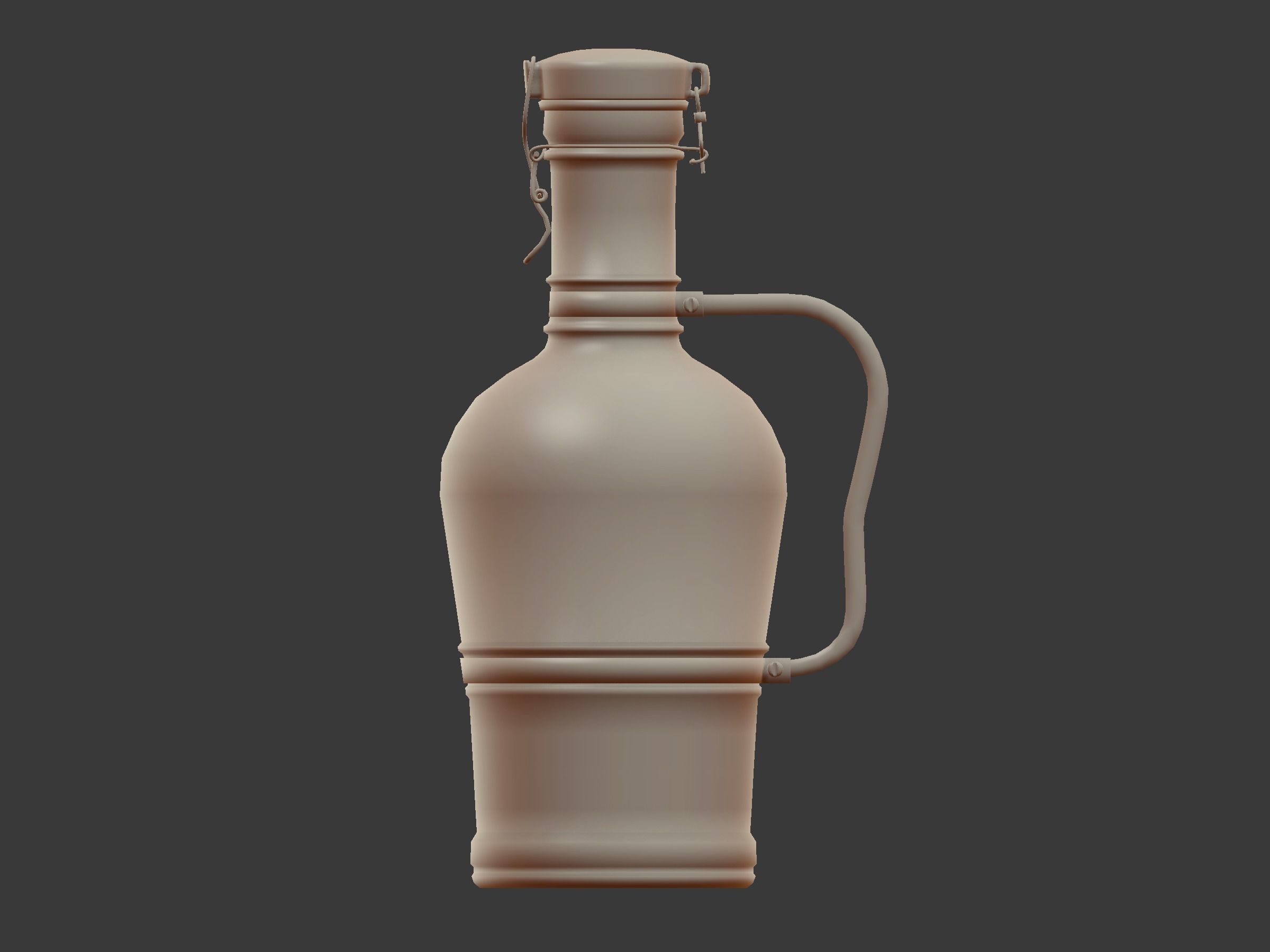 Victory Beer Growler 3D model_5