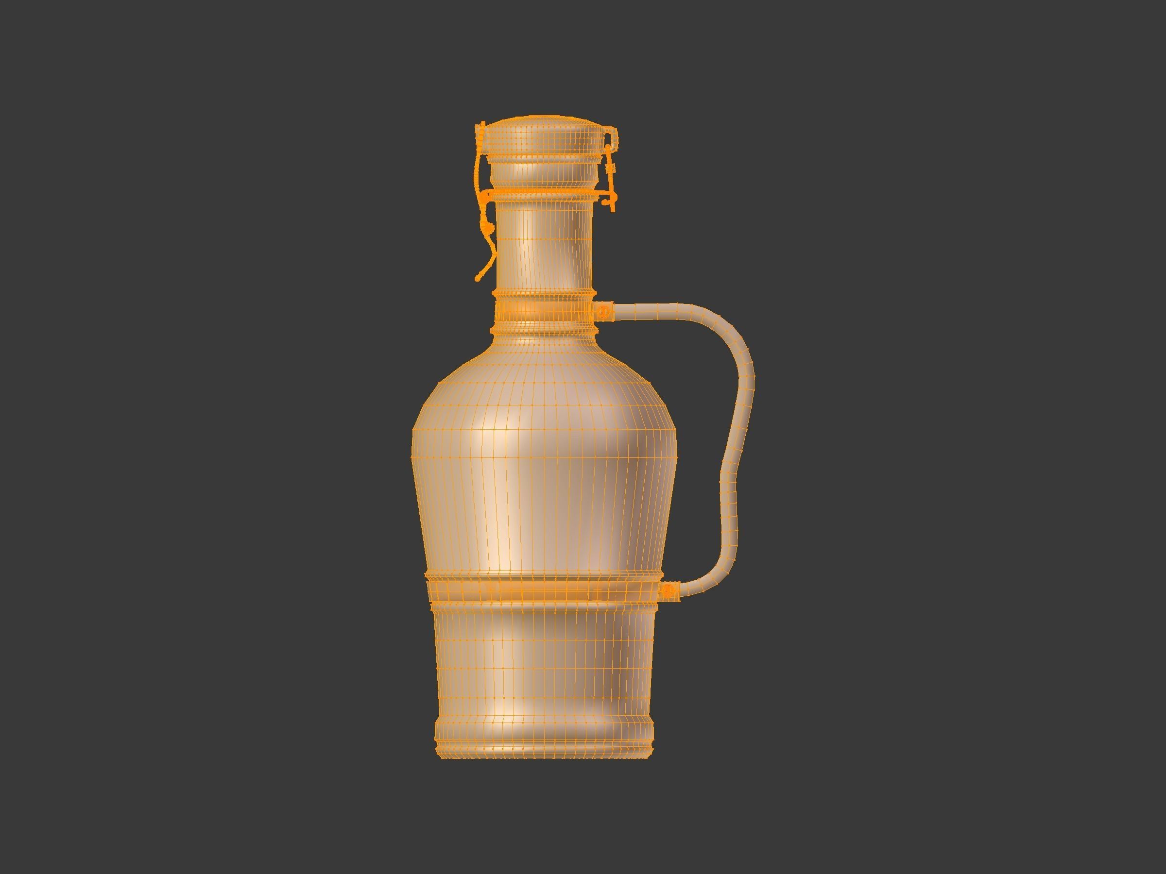 Victory Beer Growler 3D model_10