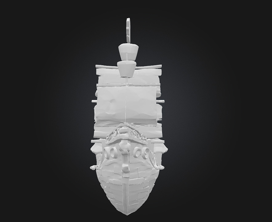 Pirate Galleon Rule the Waves with Fear and Flair 3D model_12