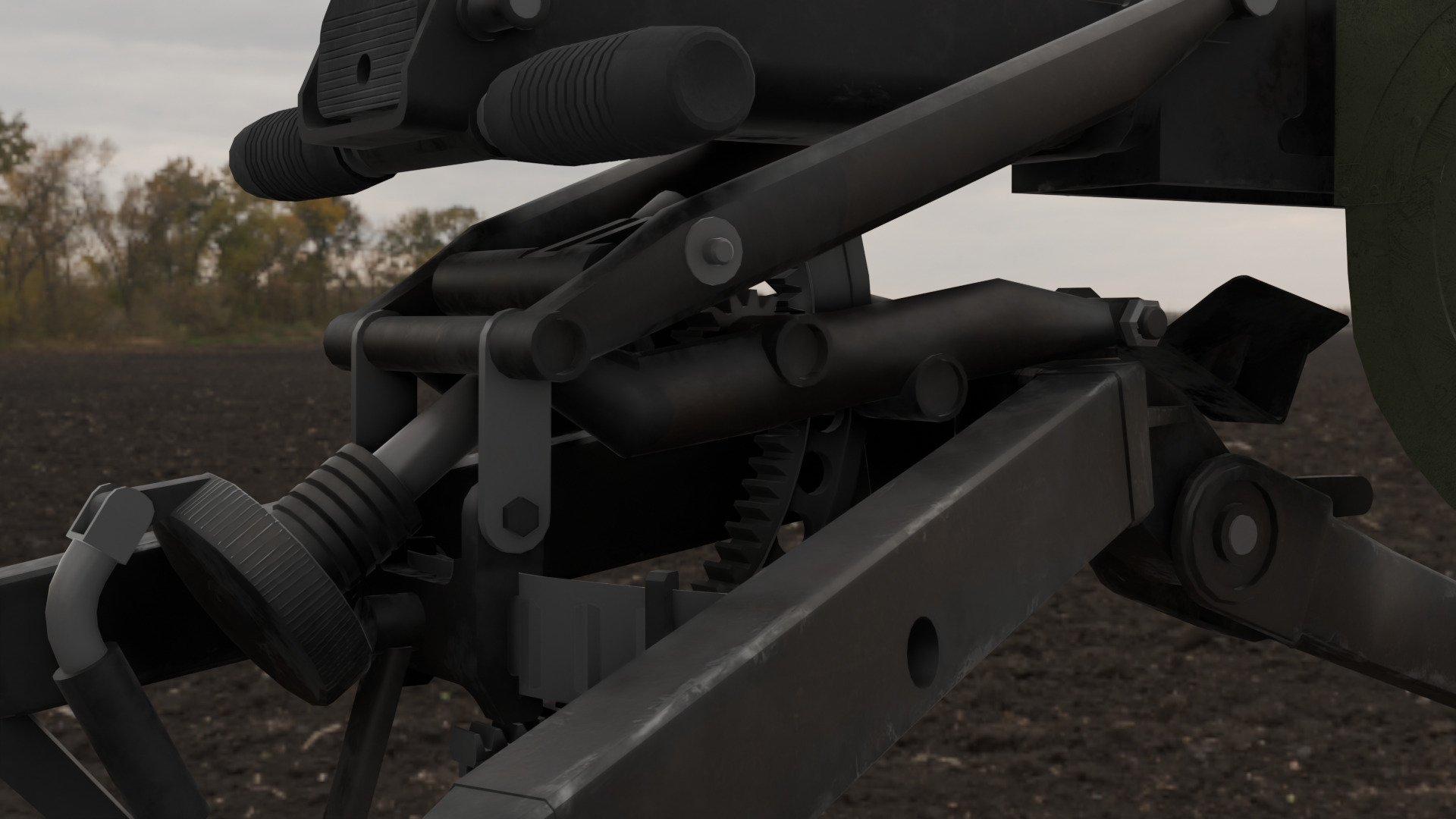 AGS-17 Flame Low-poly 3D model_10