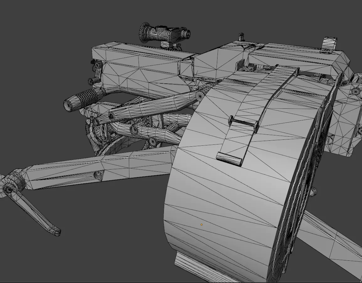 AGS-17 Flame Low-poly 3D model_18