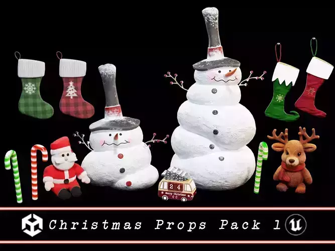 Christmas Props Pack 1