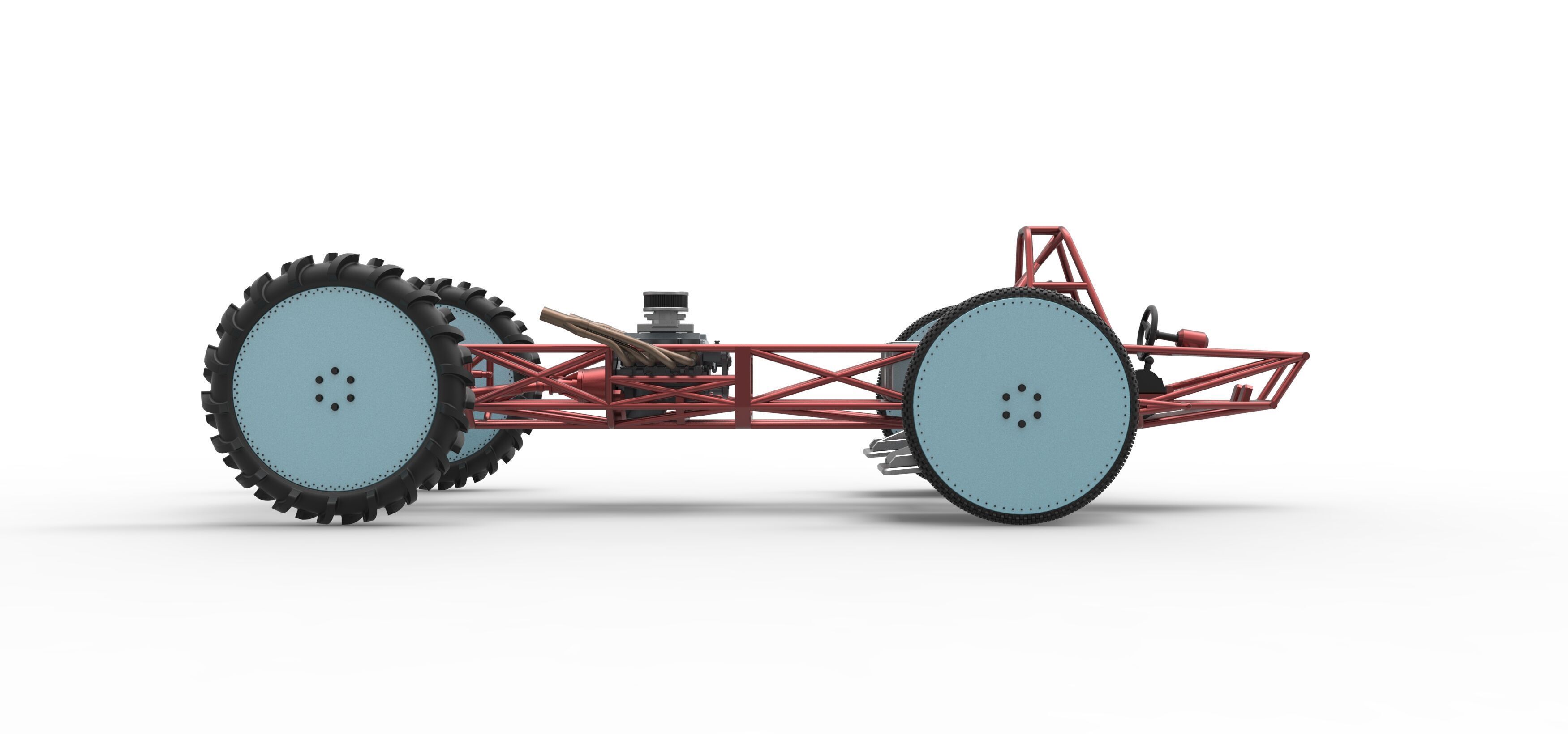 Swamp buggy Base Scale 1 to 25 3D print model_18