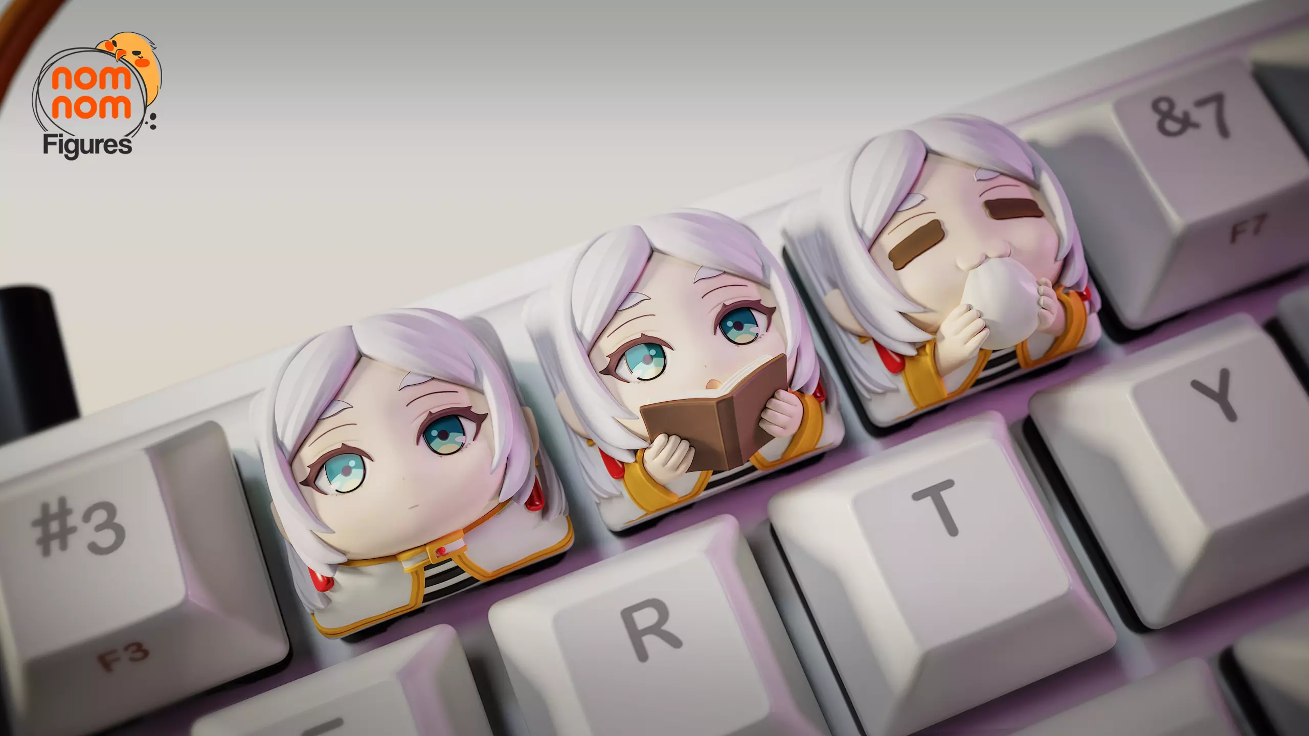 Frieren - Frieren Beyond Journeys End - Keycaps 3D print model