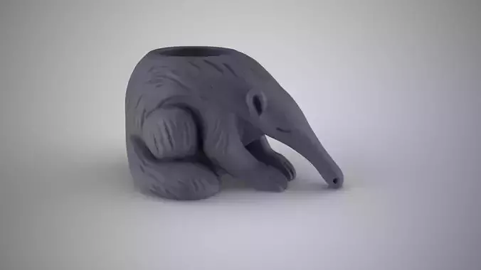 Anteater Pen Holder