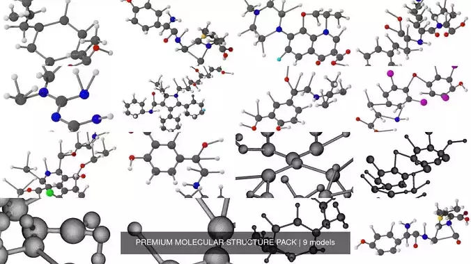 PREMIUM MOLECULAR STRUCTURE PACK