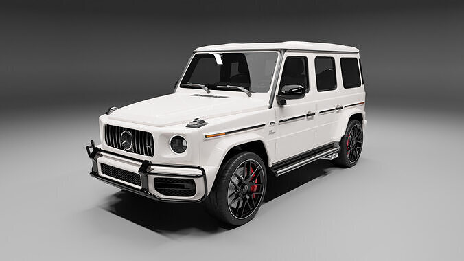 MERCEDES BENZ G WAGON WHITE 3D model