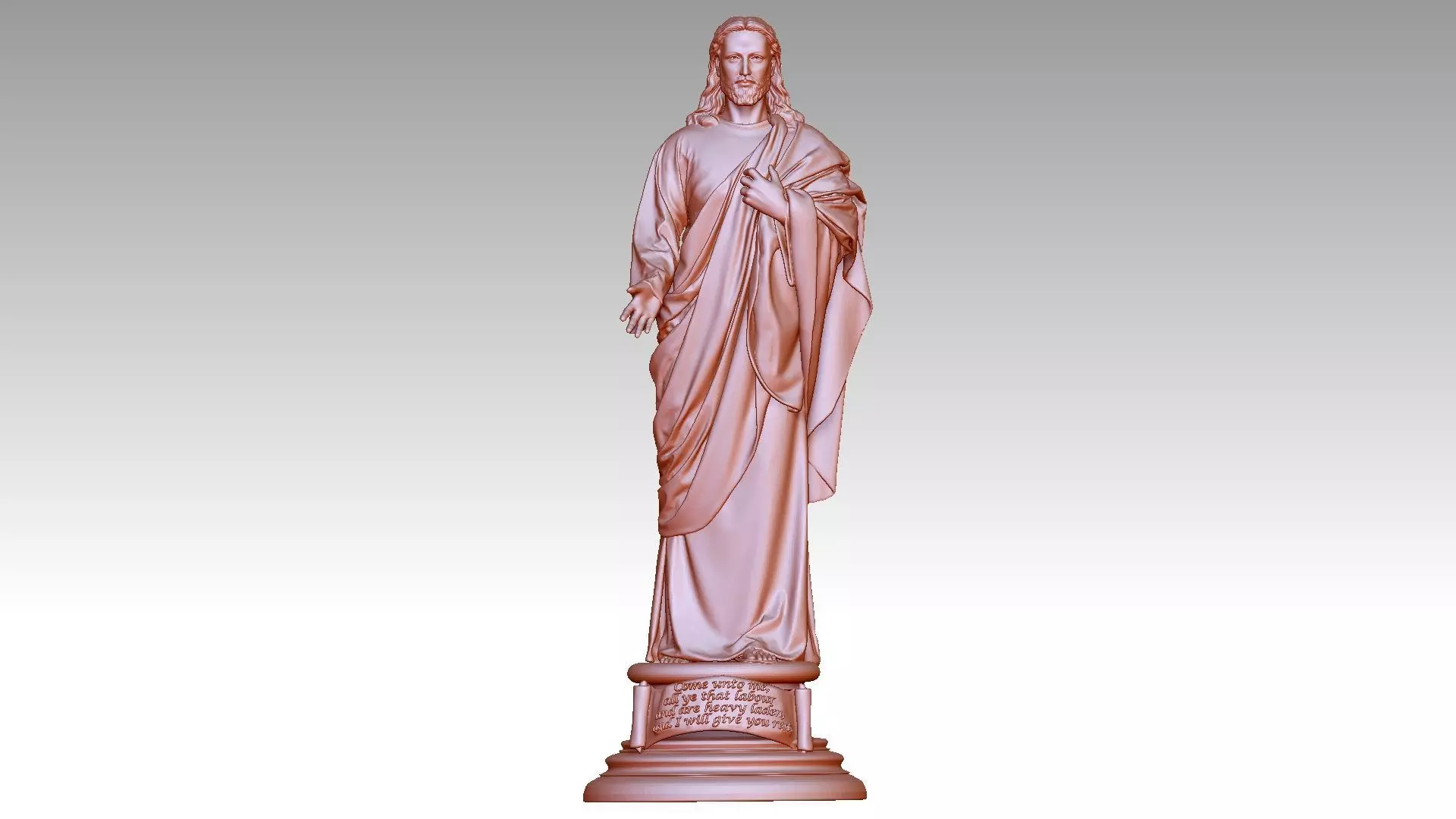 Jesus Christ love 3D print model