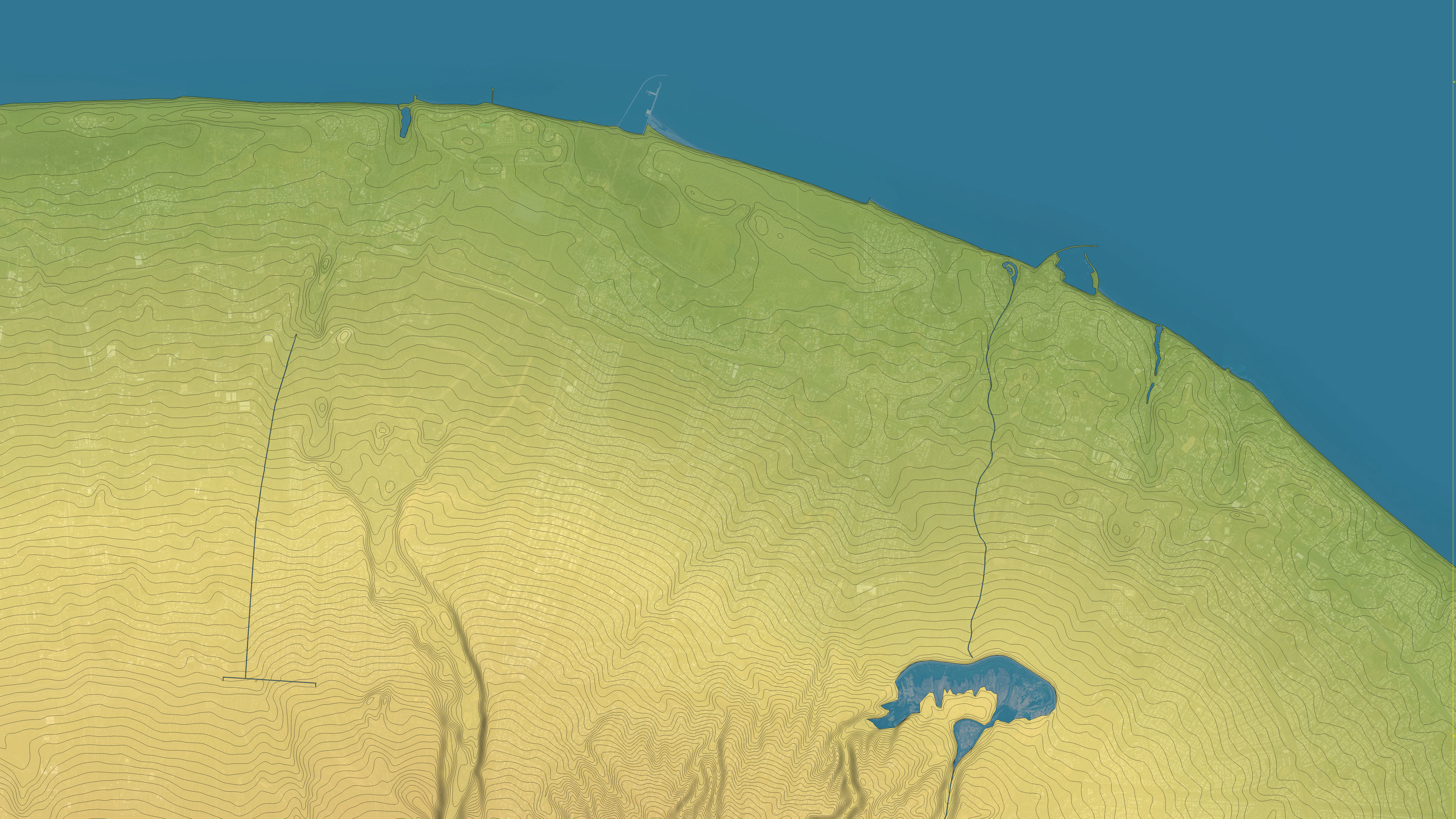 Sultan Haitham City - Topography Terrain 3D Model 3D Model Collection_16