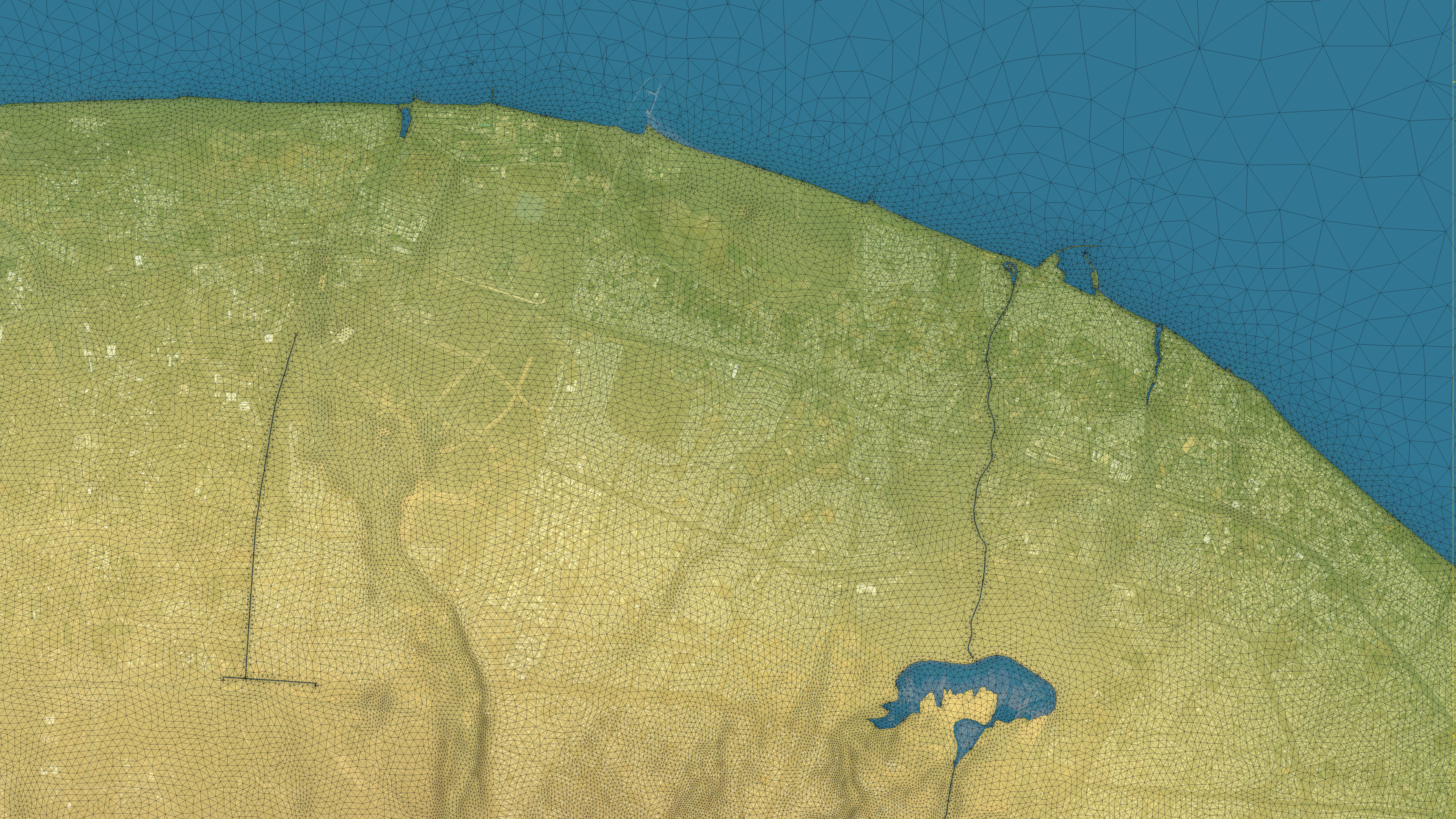 Sultan Haitham City - Topography Terrain 3D Model 3D Model Collection_15
