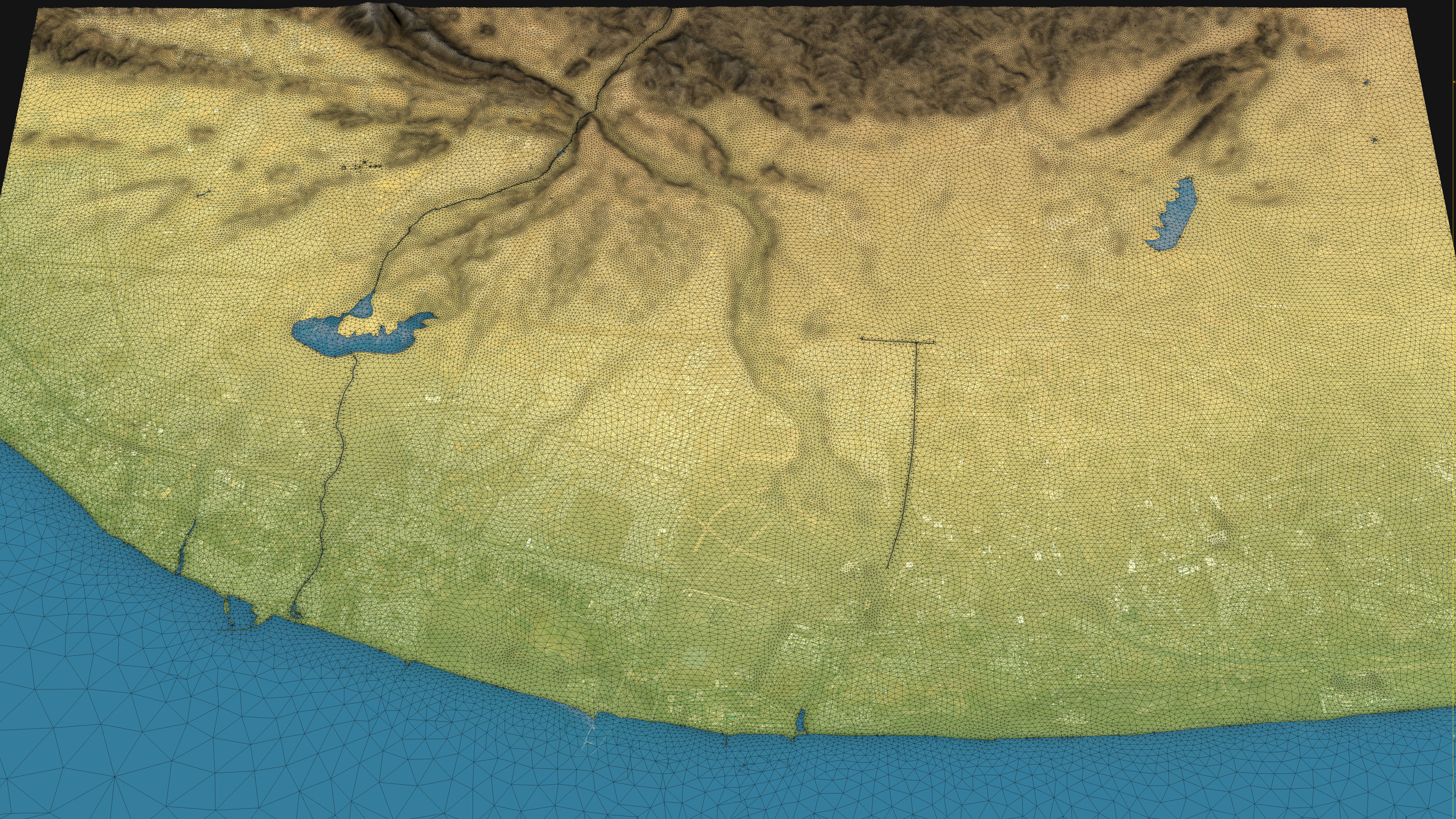 Sultan Haitham City - Topography Terrain 3D Model 3D Model Collection_25