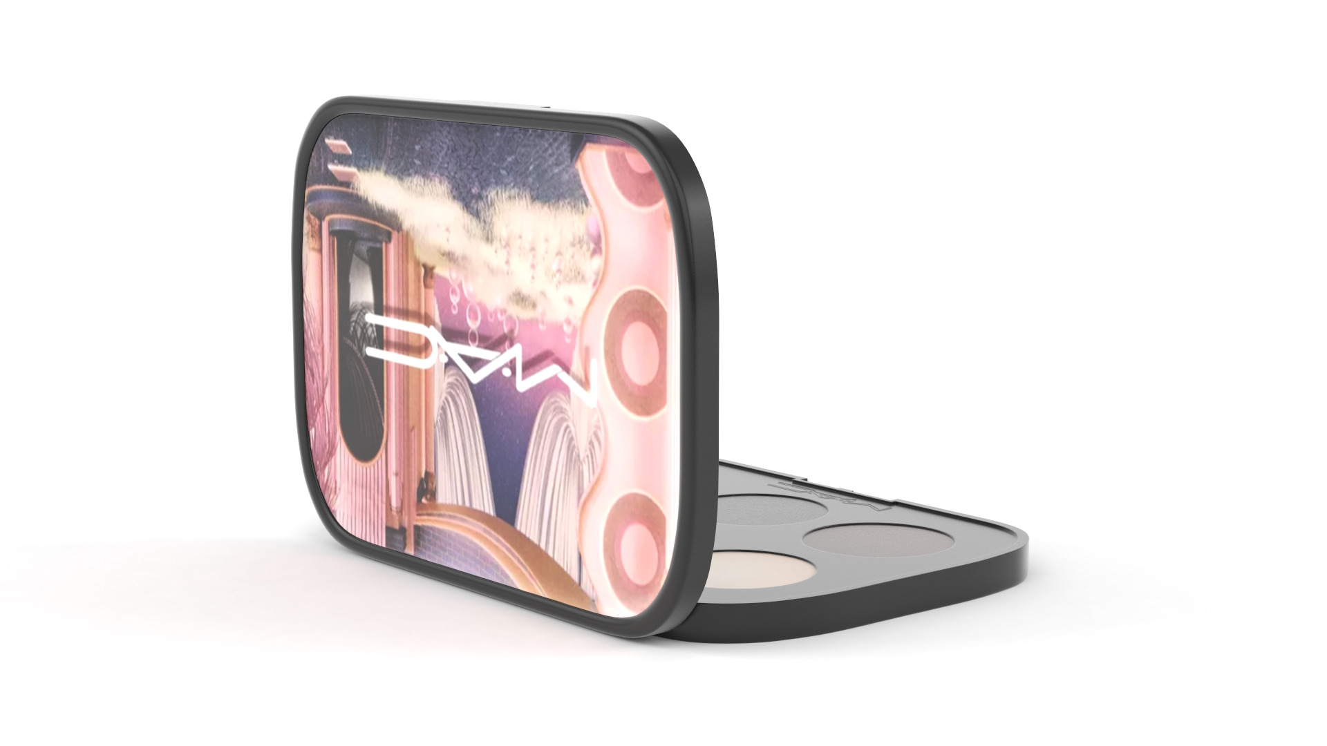 Eye Shadow Palette 3D model_4