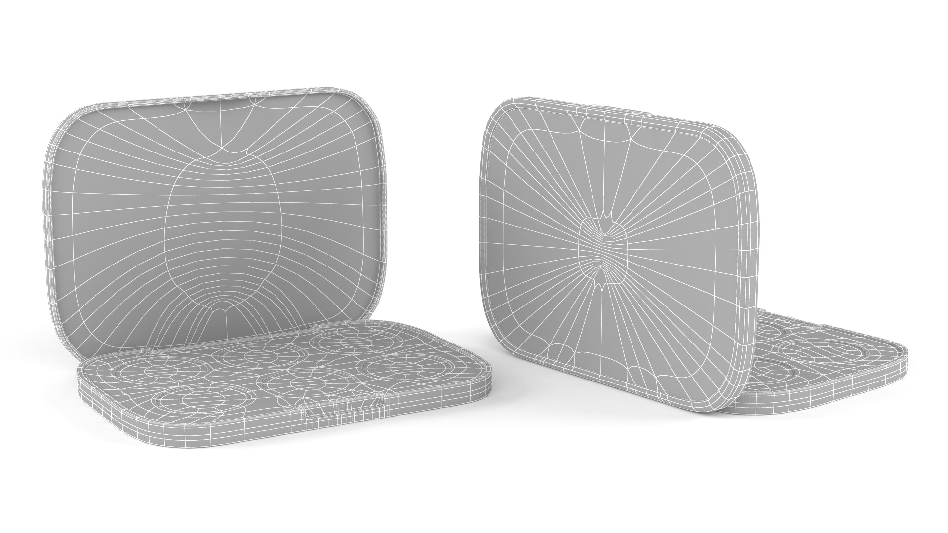 Eye Shadow Palette 3D model_5