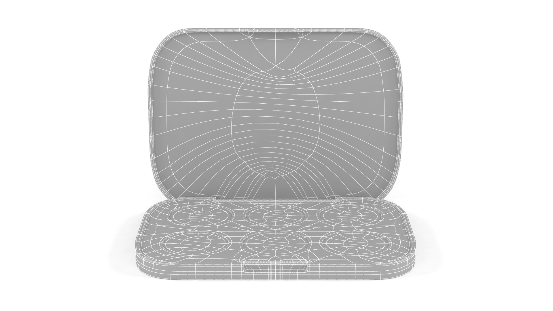 Eye Shadow Palette 3D model_6