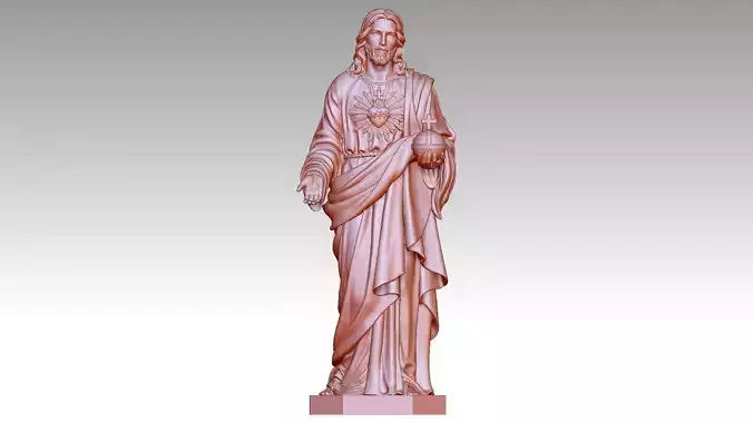 Heart of Jesus - Source of all Consolation 3D print model
