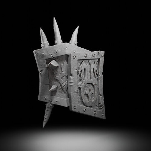 Elementium Reinforced Bulwark - World of Warcraft 3D print model