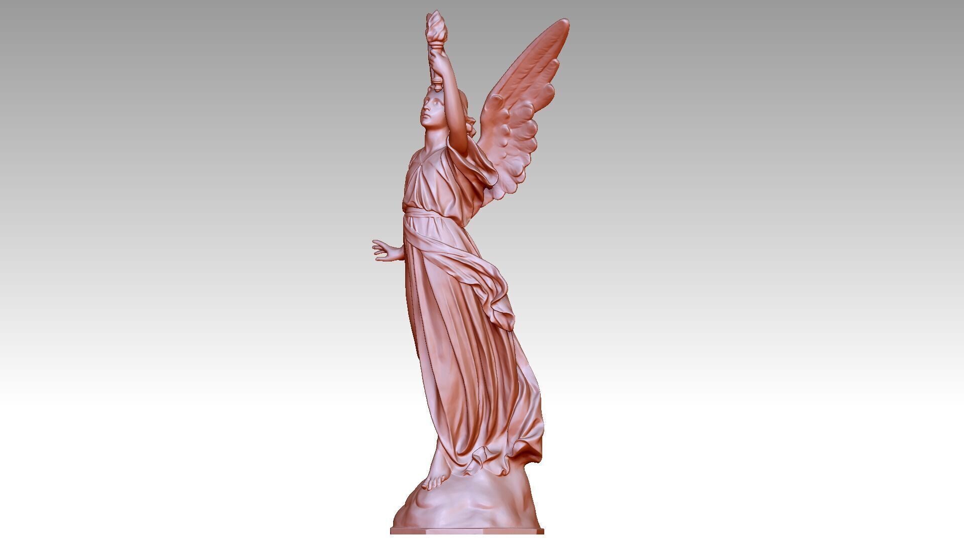 Angel Lucy 3D print model_1