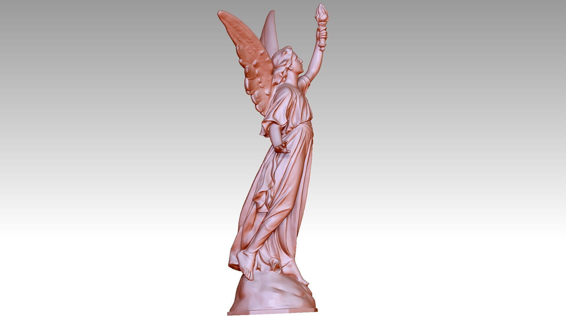 Angel Lucy 3D print model_6
