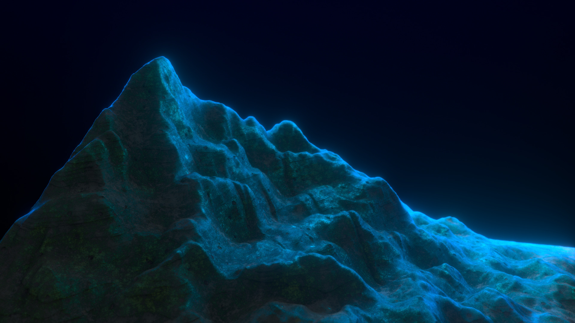 Fantasy Mountain Material Pack 3D model_7