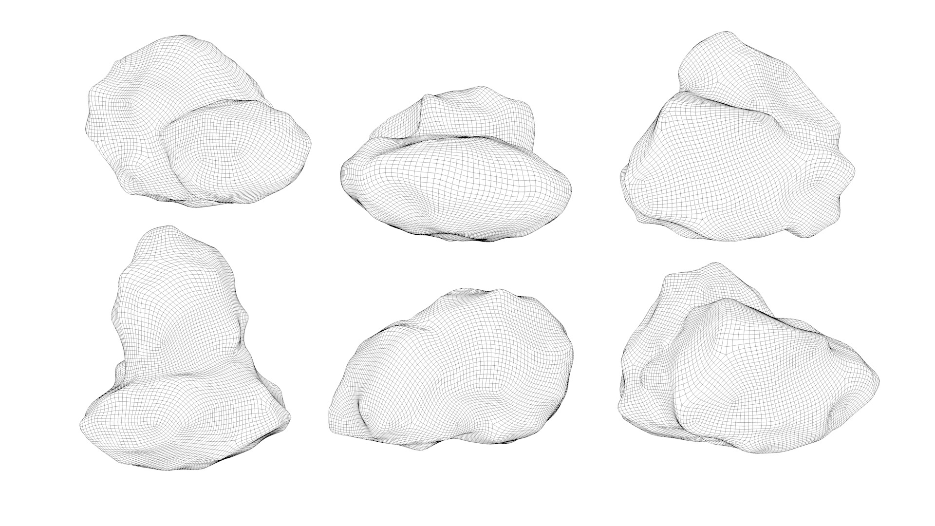 Fantasy Mountain Material Pack 3D model_11