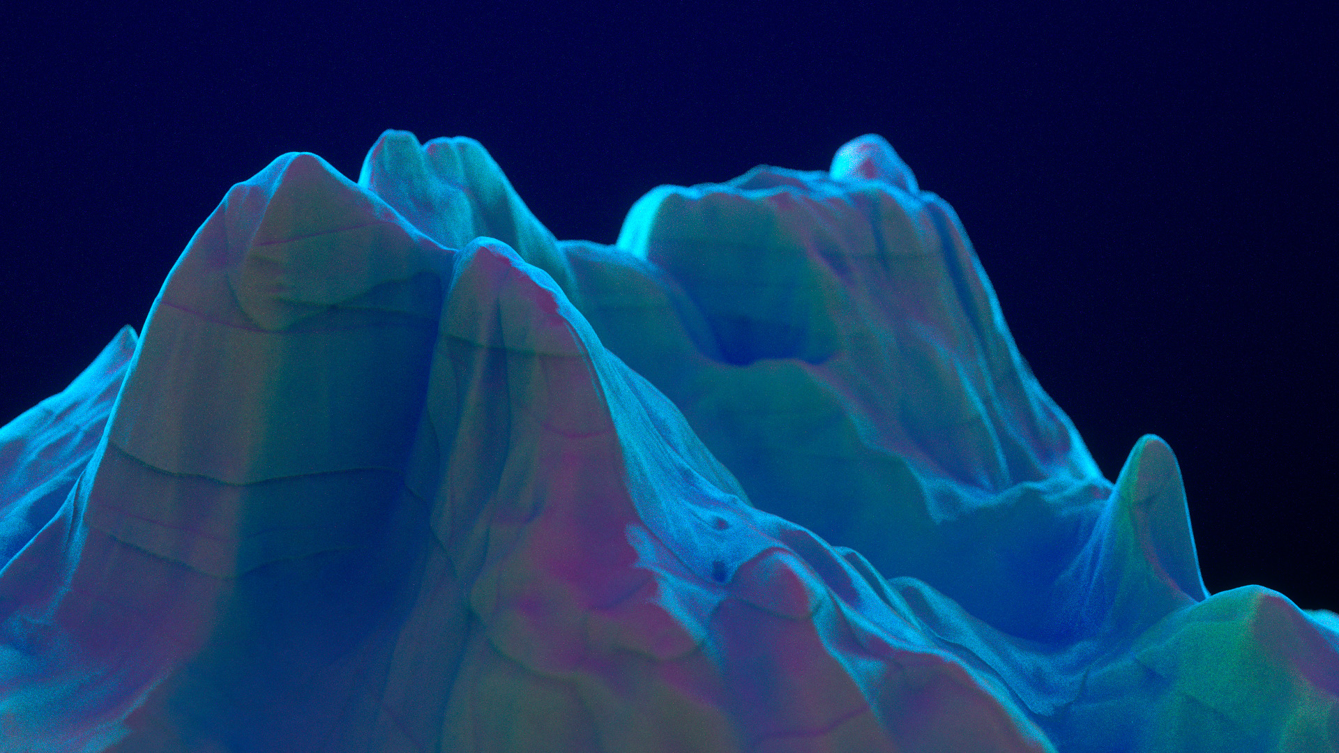 Fantasy Mountain Material Pack 3D model_4