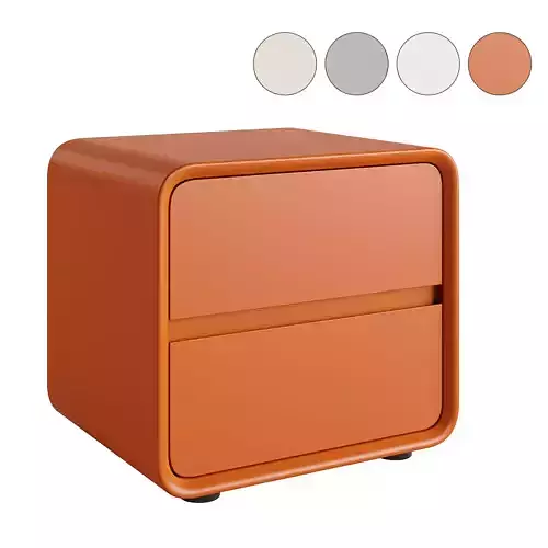 Litfad - Contemporary Accent Table Nightstand